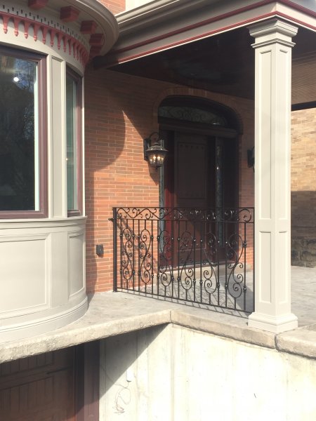 Elvira's Railing - Schultz Ornamental Iron