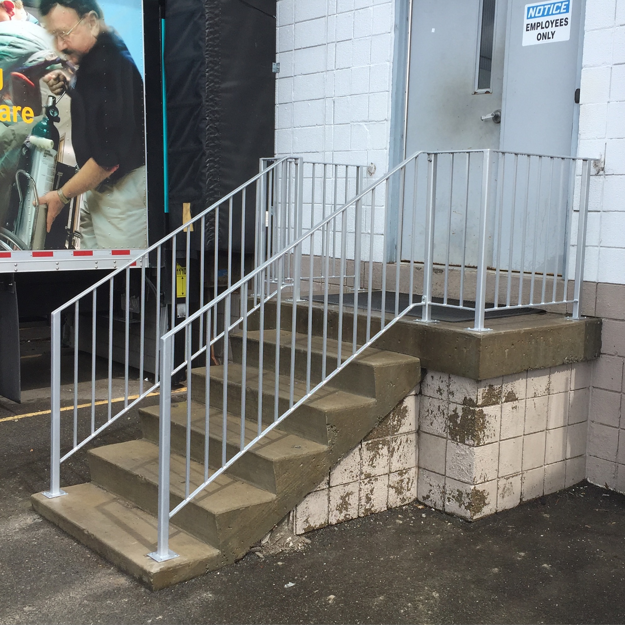 Airgas Railing - Schultz Ornamental Iron