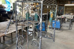 Custom Trellis for Butterfly Garden For Julia & Curtis