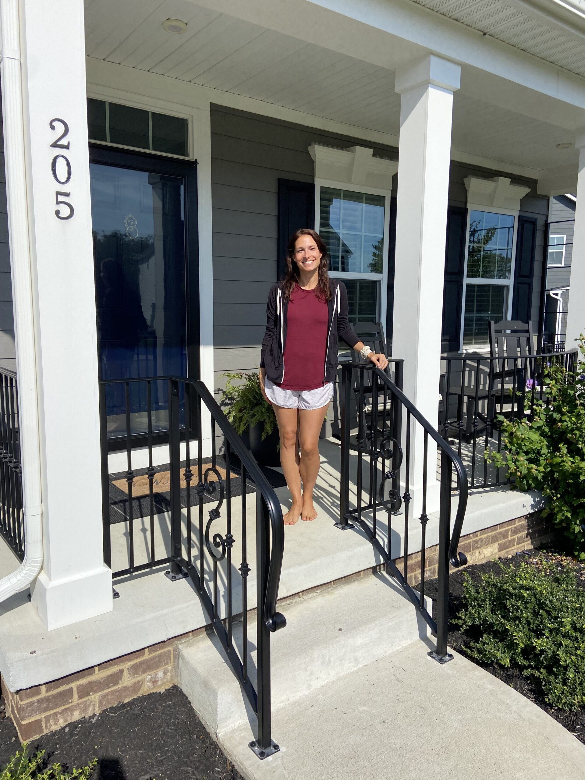 Jessica’s Porch Railing & Trellis