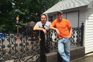 Greensburg Pool Rail and Gate